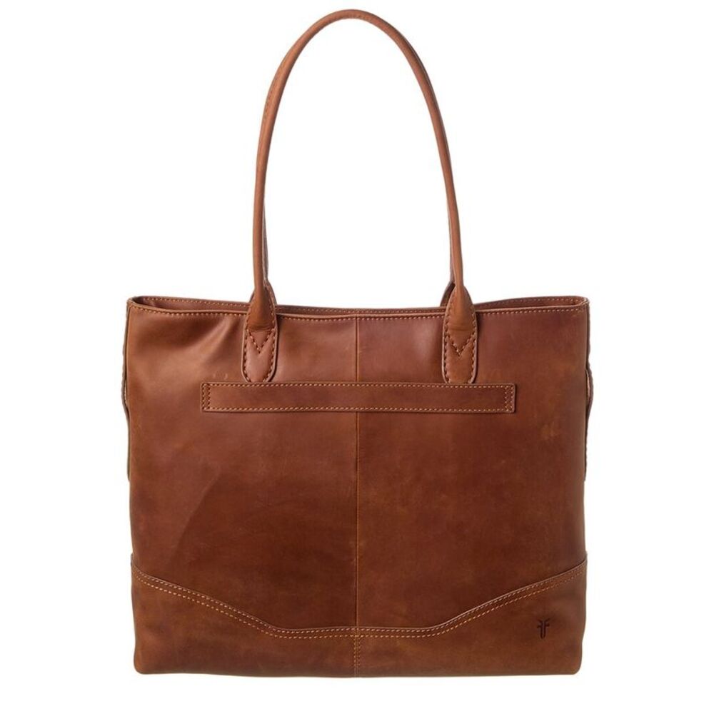 Frye Veronica Leather Tote, Brown - Picture 2 of 4